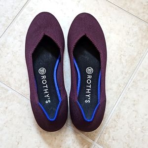 Rothy's Flat Port Wine Merlot 9 Retired